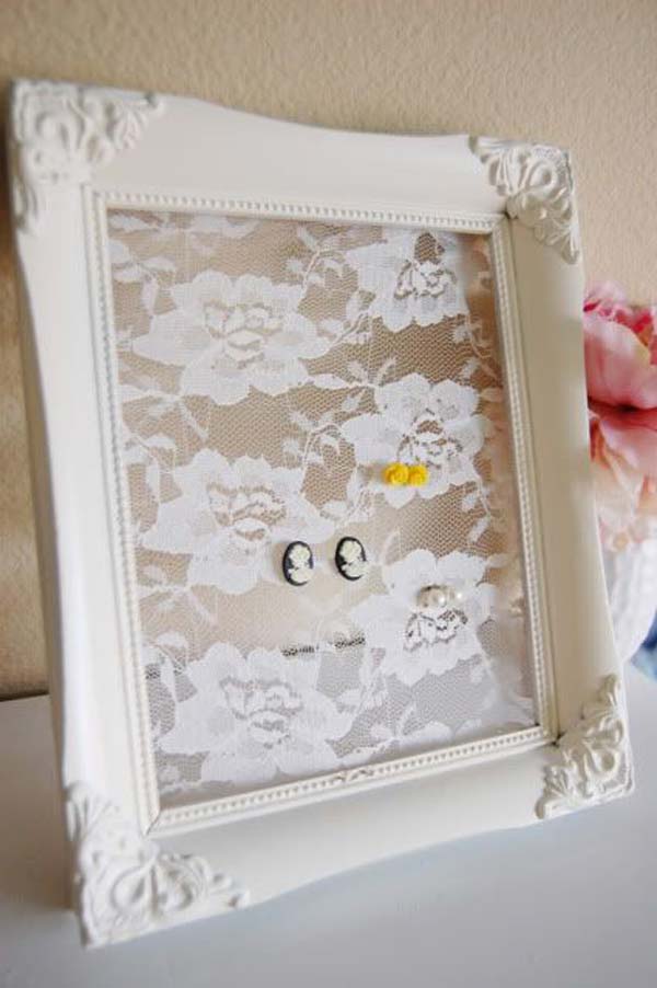 v22 Charming and Beautiful Lace DIY Projects to Realize at Home homesthetics decor (19)