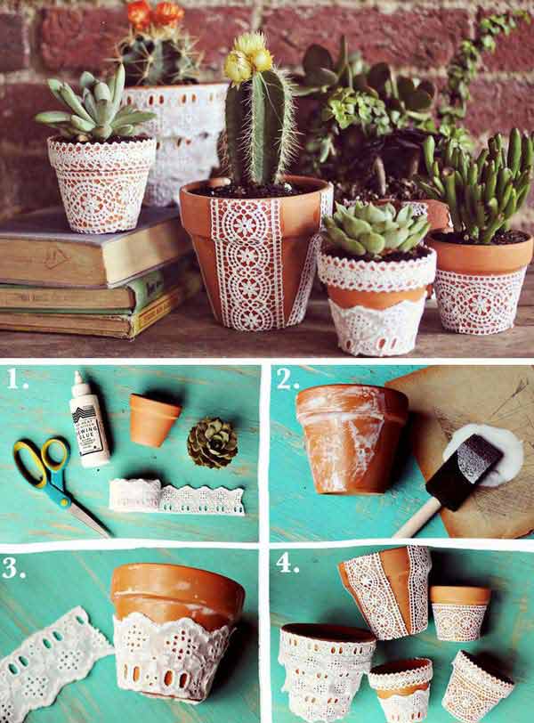 v22 Charming and Beautiful Lace DIY Projects to Realize at Home homesthetics decor (3)