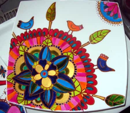 #7 ANOTHER BRIGHT POTTERY PAINTING IDEA