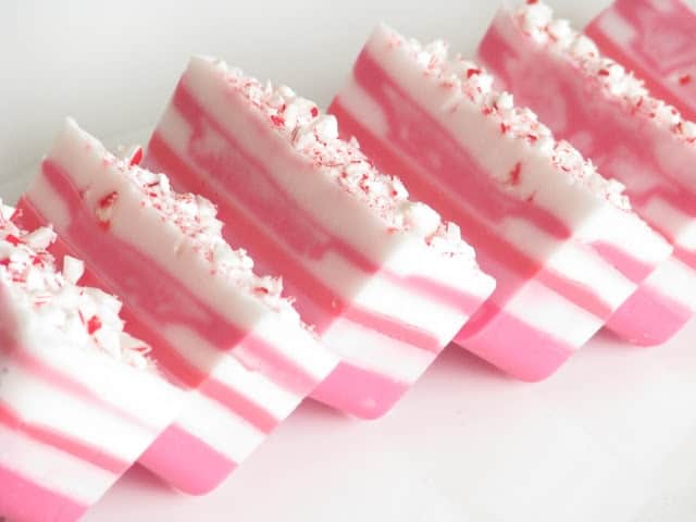 #9 MAKE AND SELL CANDY CANE SOAP BARS 