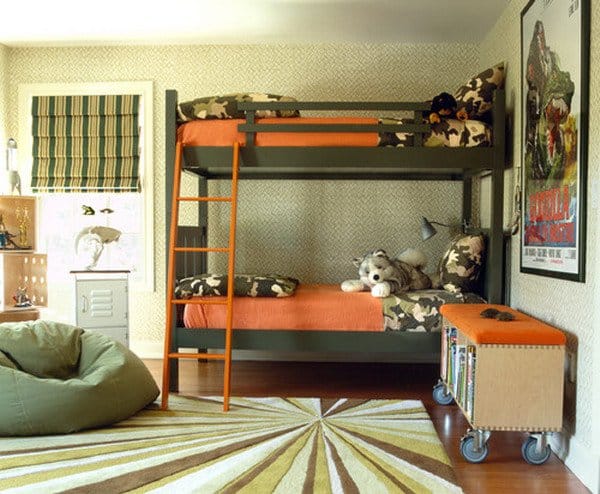 #3 THIS BUNK BEDROOM STRIKES ME AS A BOY'S ROOM