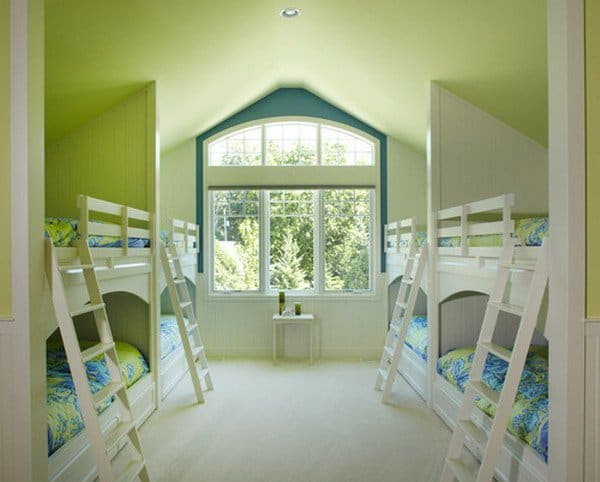 #30 EIGHT IS ENOUGH IN THIS DOUBLE DECKER BEDROOM IDEA FOR YOUR KIDS
