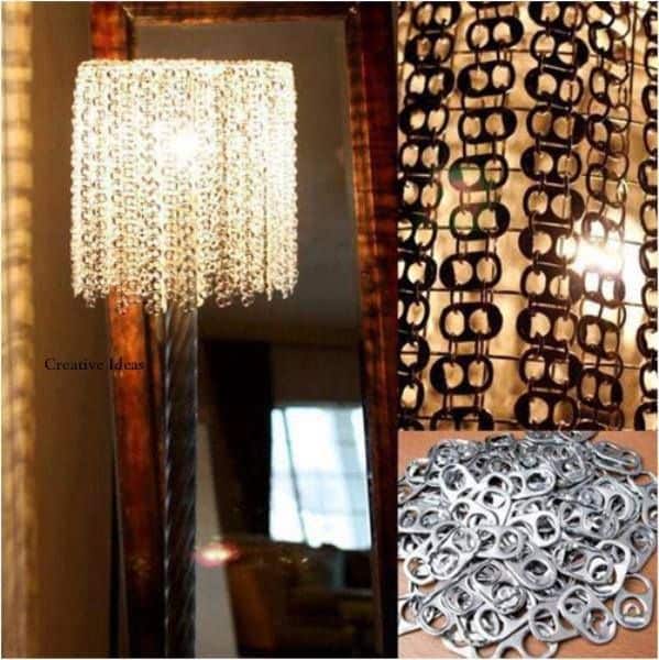 #4 diy lampshade idea for your home using tin can clip opener