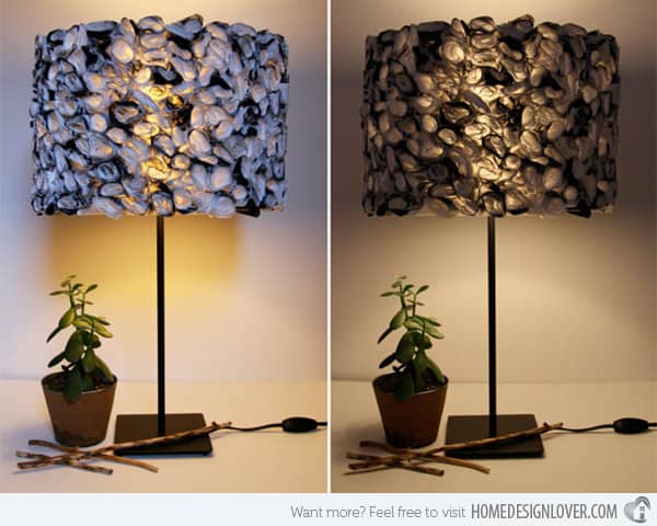 #18 diy lampshade idea for your home using everyday objects
