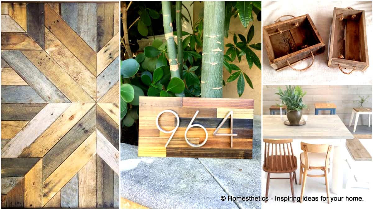 19 Smart and Beautiful DIY Reclaimed Wood Projects To Feed Your Imagination