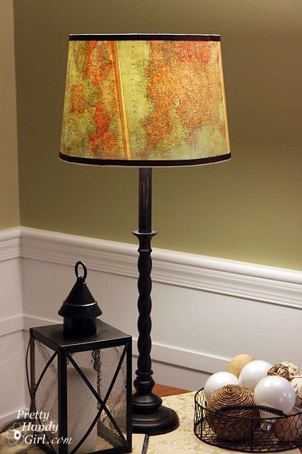 #16 use a vintage lamp to reveal your traveler side