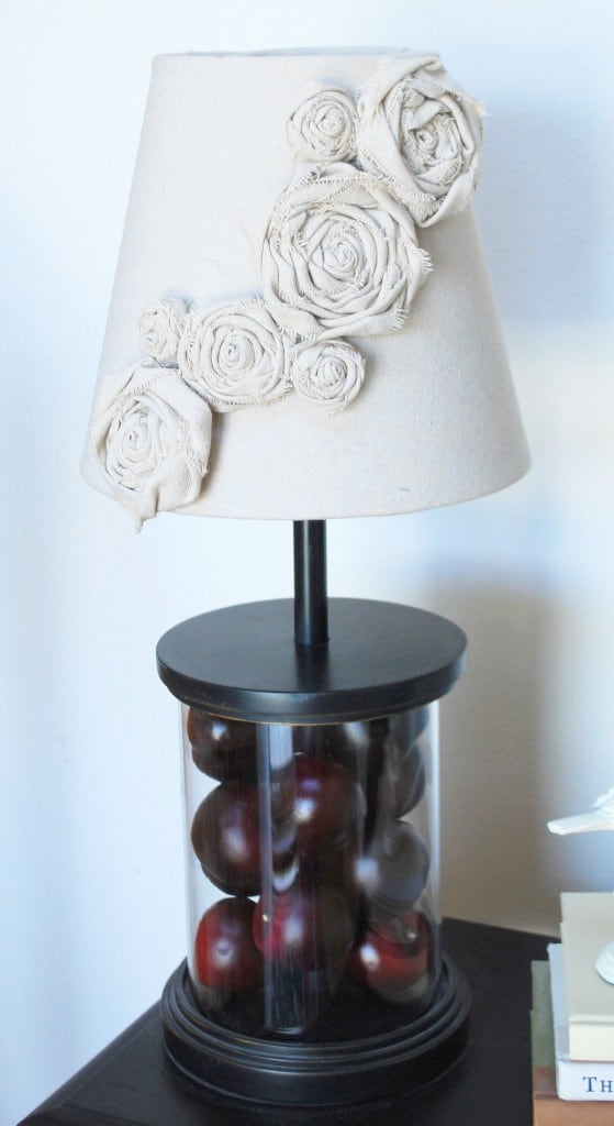 #20 sculpt beautiful canvas rosettes on lampshades