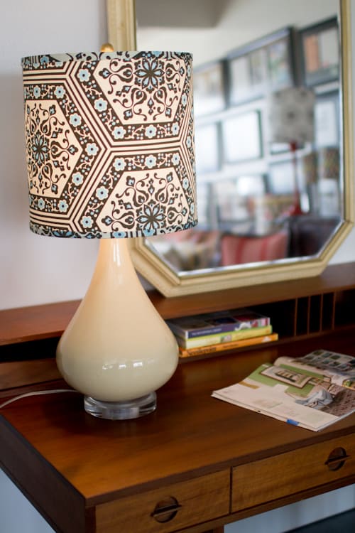 #6  Enhance you lamp with a custom printed shade
