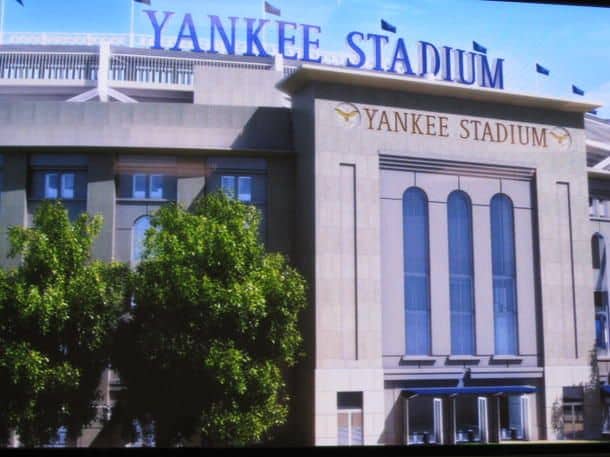 #17 The Yankee stadium located in Bronx 