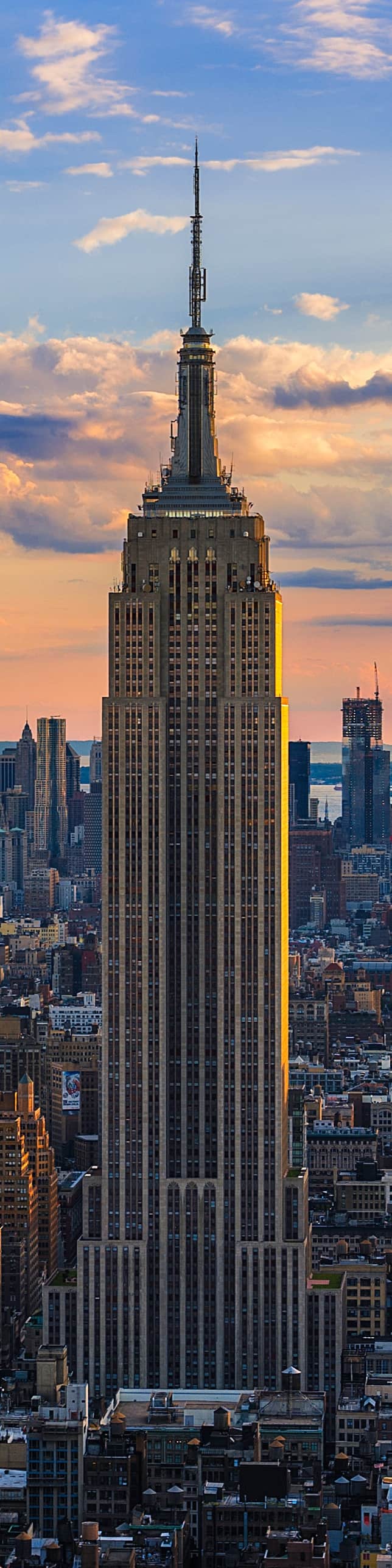 #28 The Empire State Building is a 102 story skyscraper  