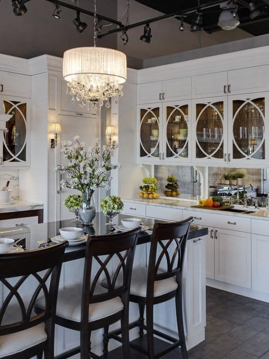 30 Gorgeous Kitchen Cabinets For An Elegant Interior Decor Part 2 Glass Cabinets (10)