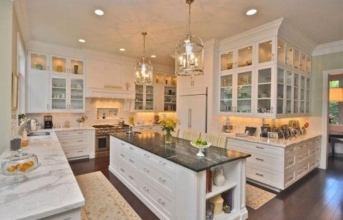 30 Gorgeous Kitchen Cabinets For An Elegant Interior Decor Part 2 Glass Cabinets (16)