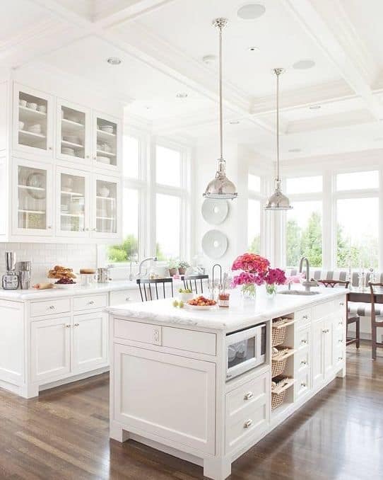 30 Gorgeous Kitchen Cabinets For An Elegant Interior Decor Part 2 Glass Cabinets (2)