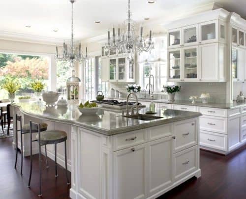 30 Gorgeous Kitchen Cabinets For An Elegant Interior Decor Part 2 Glass Cabinets (23)