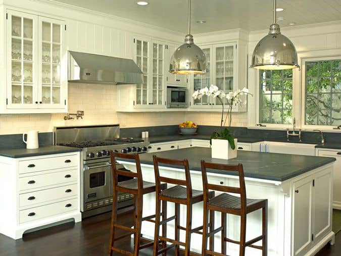 30 Gorgeous Kitchen Cabinets For An Elegant Interior Decor Part 2 Glass Cabinets (24)