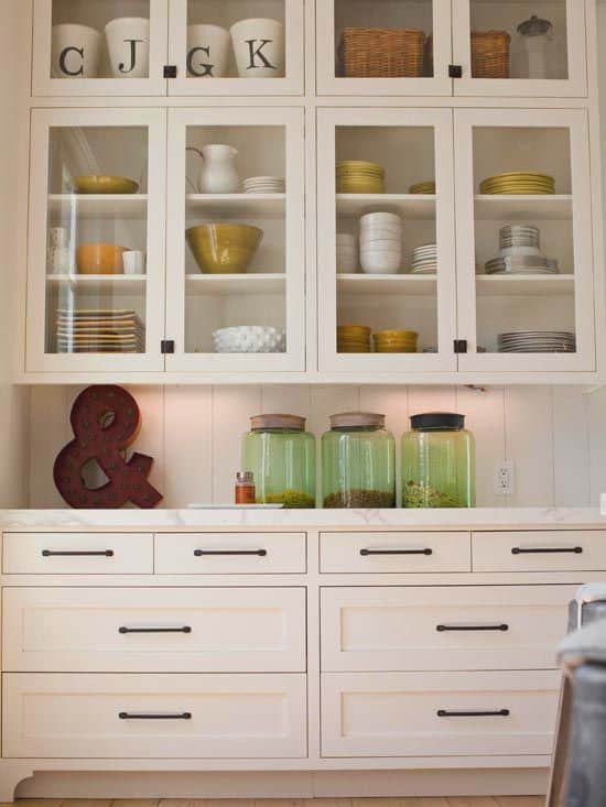 30 Gorgeous Kitchen Cabinets For An Elegant Interior Decor Part 2 Glass Cabinets (29)