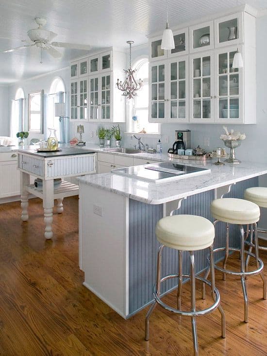 30 Gorgeous Kitchen Cabinets For An Elegant Interior Decor Part 2 Glass Cabinets (8)