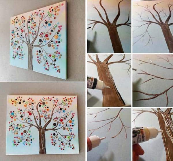 #16 USE BOTTOMS TO ADD COLOR TO A TREE