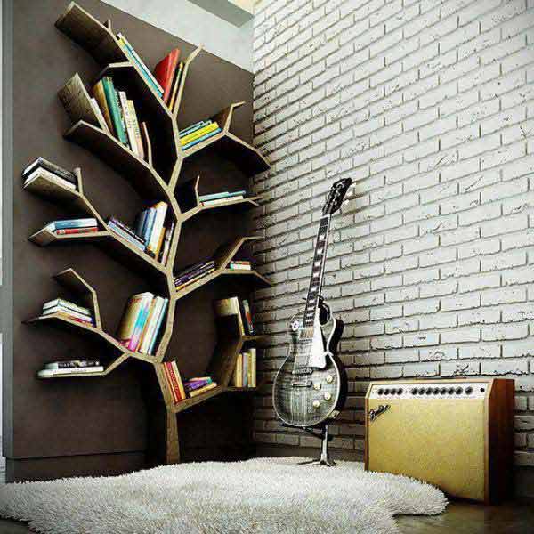 #17 CREATIVE TREE SHAPED BOOKSHELF