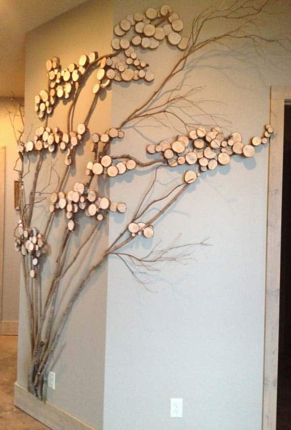 #19 BRANCHES AND TWIGS SLICED USED IN FANTASTIC TREE DECOR