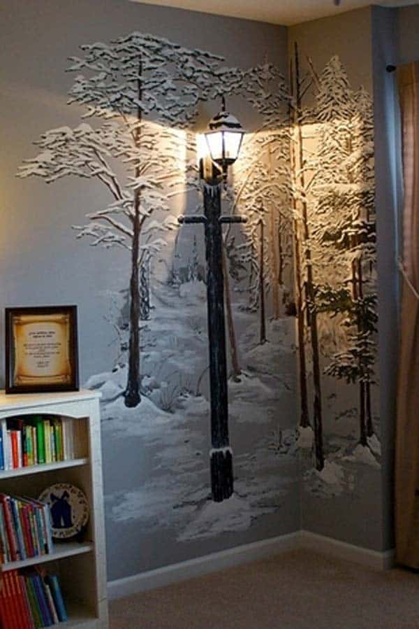 #24 WINTER SCENERY BEAUTIFYING CHILDREN ROOM