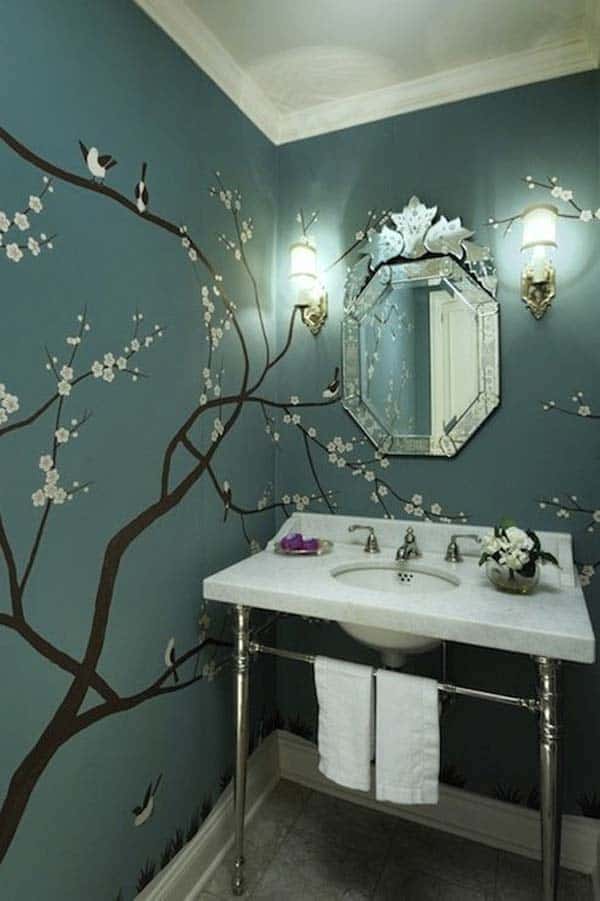 30 Ingenious Wall Tree Decorations To Beautify Your Home 