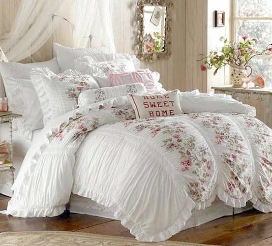 # 4 floral design comforter bedding