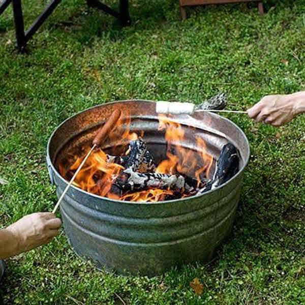 #32 CREATE A SMALL FIRE-PIT AT HOME