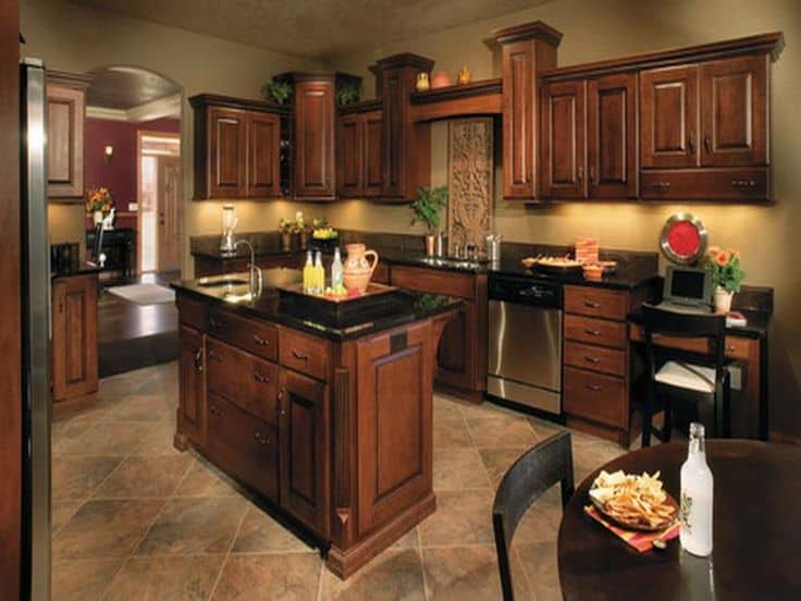 34 Gorgeous Kitchen Cabinets For An Elegant Interior Decor Part 1- Wooden Doors (11)