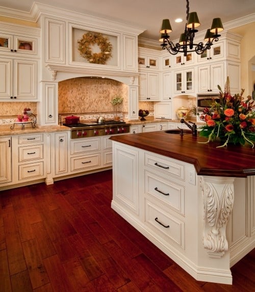 34 Gorgeous Kitchen Cabinets For An Elegant Interior Decor Part 1- Wooden Doors (13)
