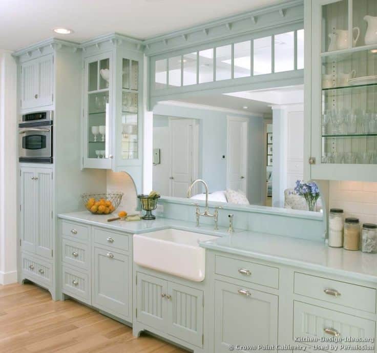 34 Gorgeous Kitchen Cabinets For An Elegant Interior Decor Part 1- Wooden Doors (14)