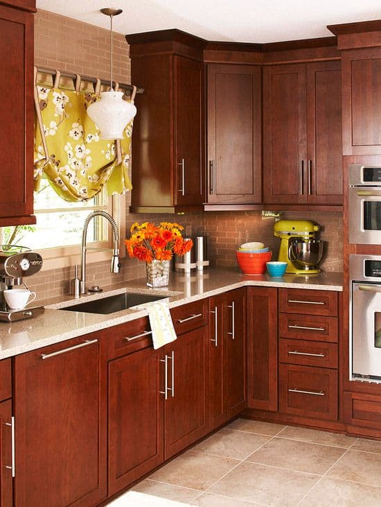 34 Gorgeous Kitchen Cabinets For An Elegant Interior Decor Part 1- Wooden Doors (20)