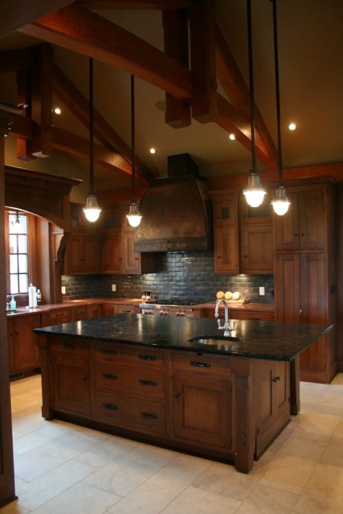 34 Gorgeous Kitchen Cabinets For An Elegant Interior Decor Part 1- Wooden Doors (33)