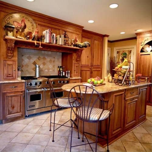 34 Gorgeous Kitchen Cabinets For An Elegant Interior Decor Part 1- Wooden Doors (34)