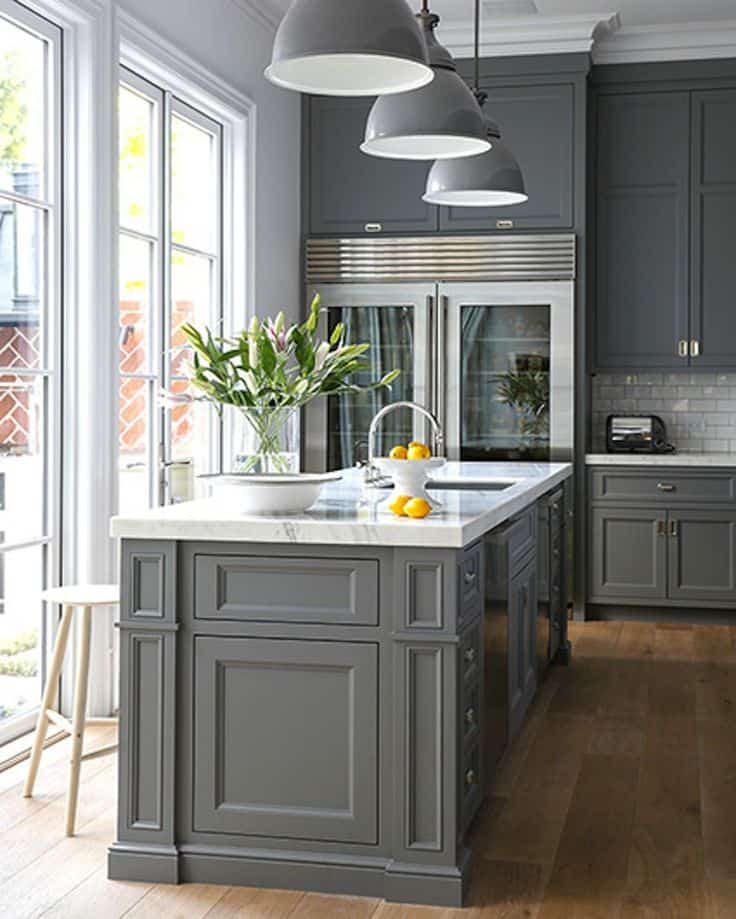 34 Gorgeous Kitchen Cabinets For An Elegant Interior Decor Part 1- Wooden Doors (5)