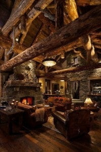 38 Rustic Country Cabins With A Stone Fireplace For A Romantic Get Away