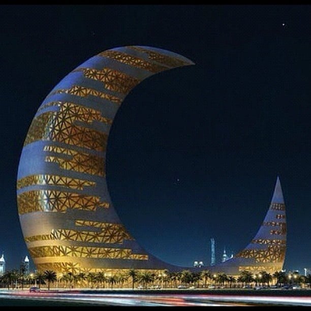 #37 THE CRESCENT MOON TOWER IN DUBAI