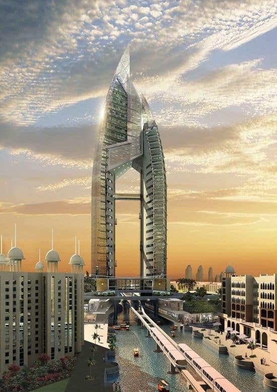 #34 THE TRUMP INTERNATIONAL HOTEL AND TOWER IN DUBAI - THE ARCHITECTURE TO BE