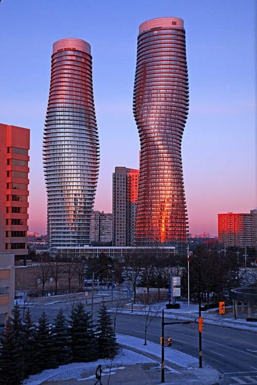 #28 THE ABSOLUTE TOWERS IN CANADA ARE FAMOUS AND UNCONVENTIONAL