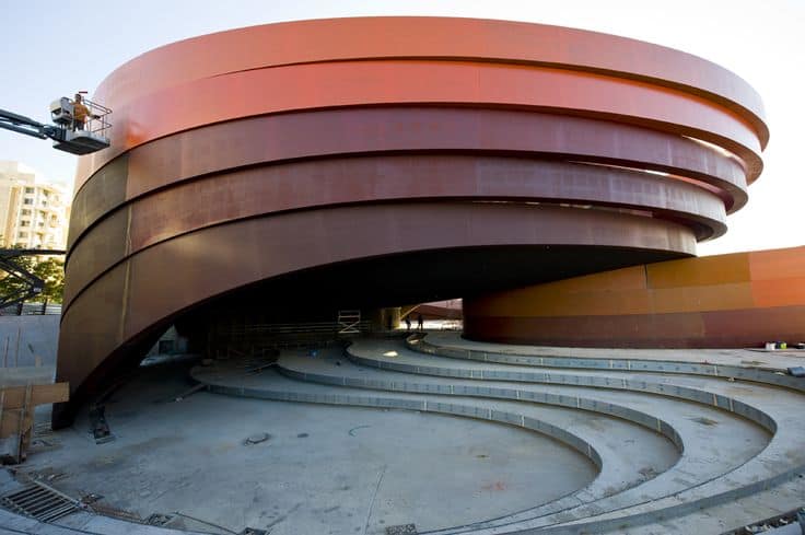 #27 DESIGN MUSEUM HOLON IN ISRAEL IS AN UNCONVENTIONAL ARCHITECTURAL STRUCTURE EXPRESSING FLUIDITY AND CONTINUITY