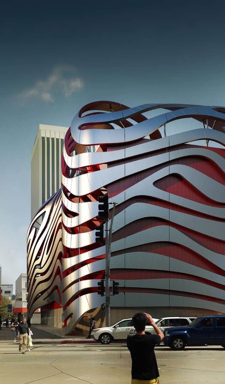 #19 PETERSEN AUTOMOTIVE MUSEUM IN L.A CALIFORNIA REFLECTS ITS DESTINATION IN A FLAWLESS FLUIDITY