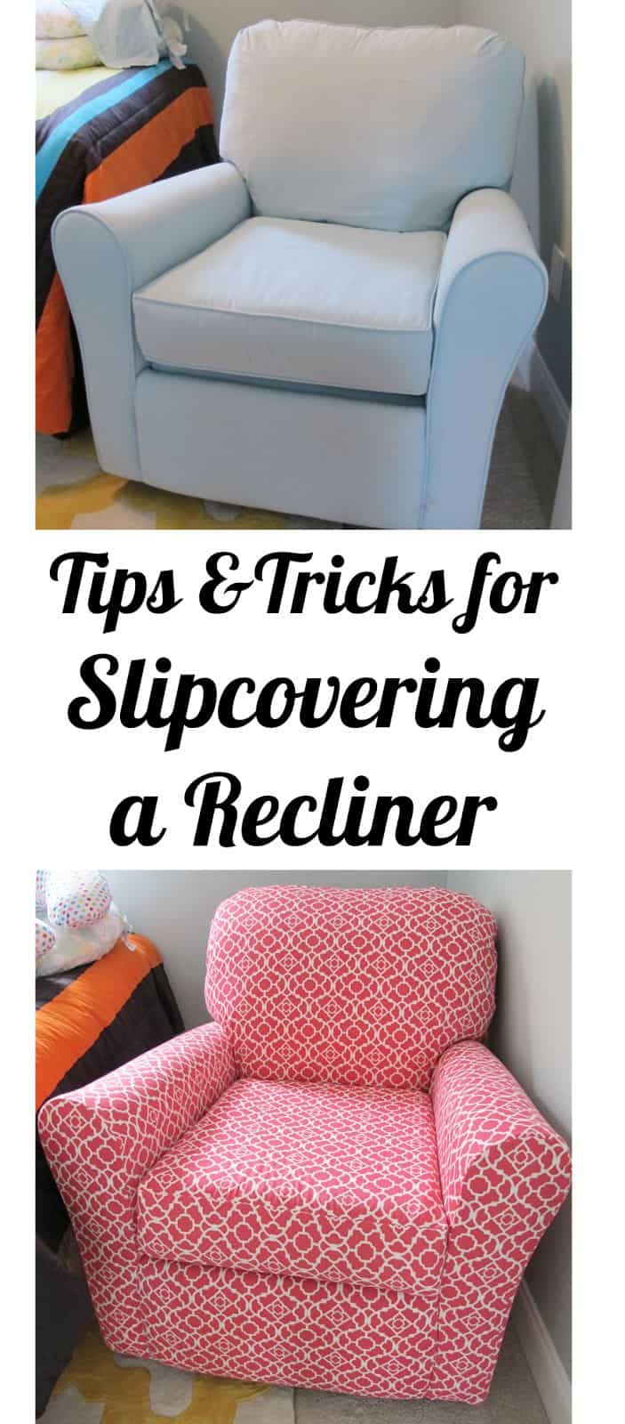 #12 an example of a slipcover reupholstering idea