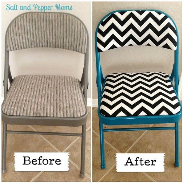 Before And After DIY Reupholstering Furniture Ideas (27)