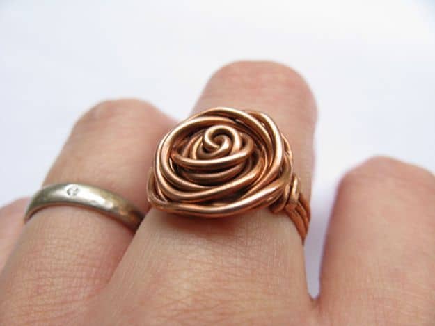  GORGEOUS DIY COPPER PROJECTS- MANIPULATE A PIECE OF COPPER TO FORM AN ITEM OF WEARABLE JEWELRY