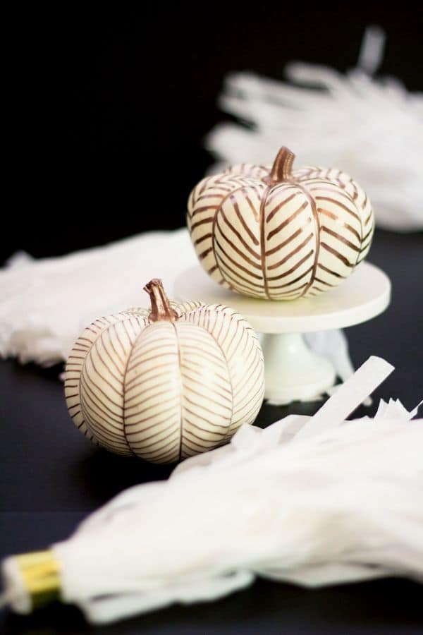 ENGRAVE COPPER DESIGNS INTO YOUR PUMPKIN ORNAMENTS