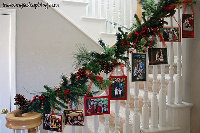20 Magical And Crafty Ways To Decorate An Indoor Staircase This Christmas (17)