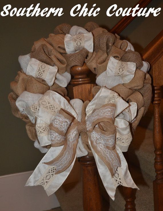 22 Awesomely Shabby Chic Christmas Wreath That Can Be Used All Year Round (5)