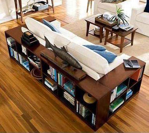 #13 WRAP YOUR LIVING AREA IN BOOKS AND KNOWLEDGE