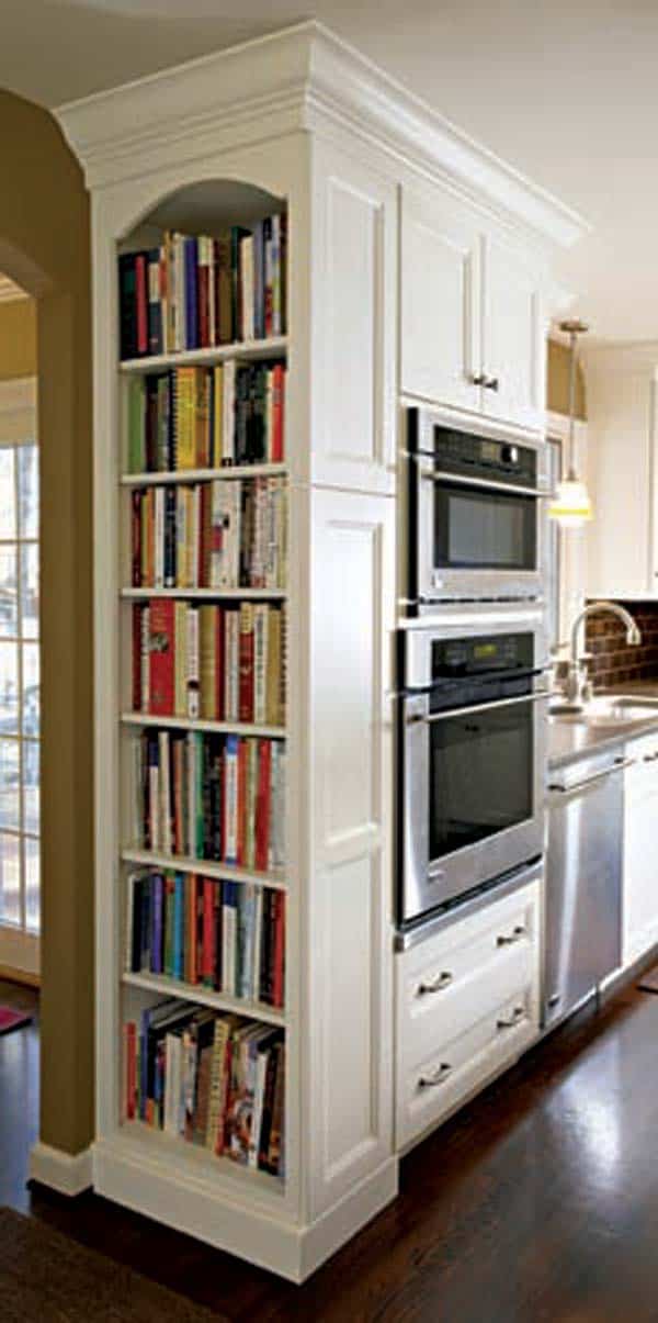 #21 ROUND CORNERS IN YOUR HOME WITH BOOKS