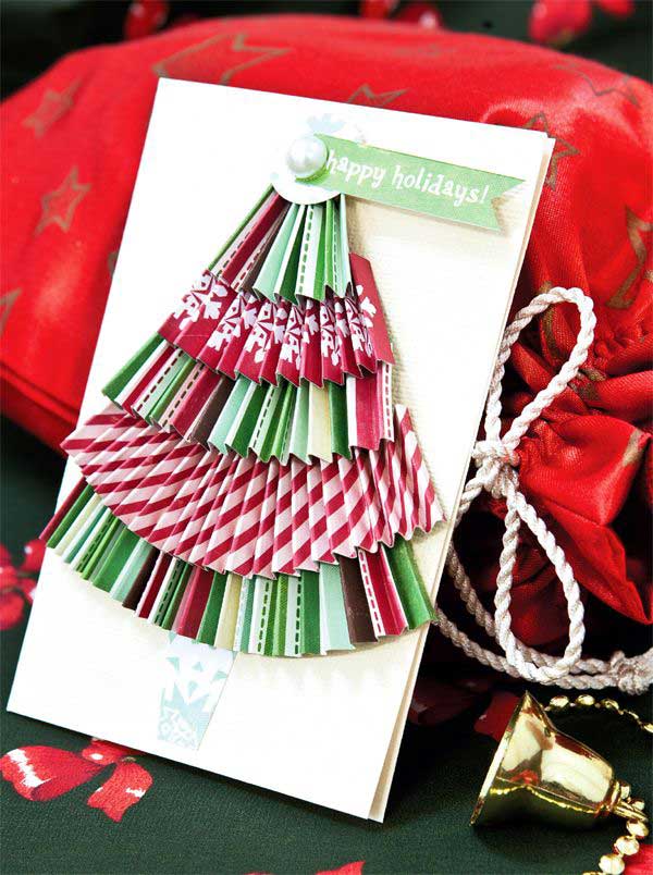 34 Neat DIY Christmas Postcard Ideas For a Joyful Season homesthetics (14)